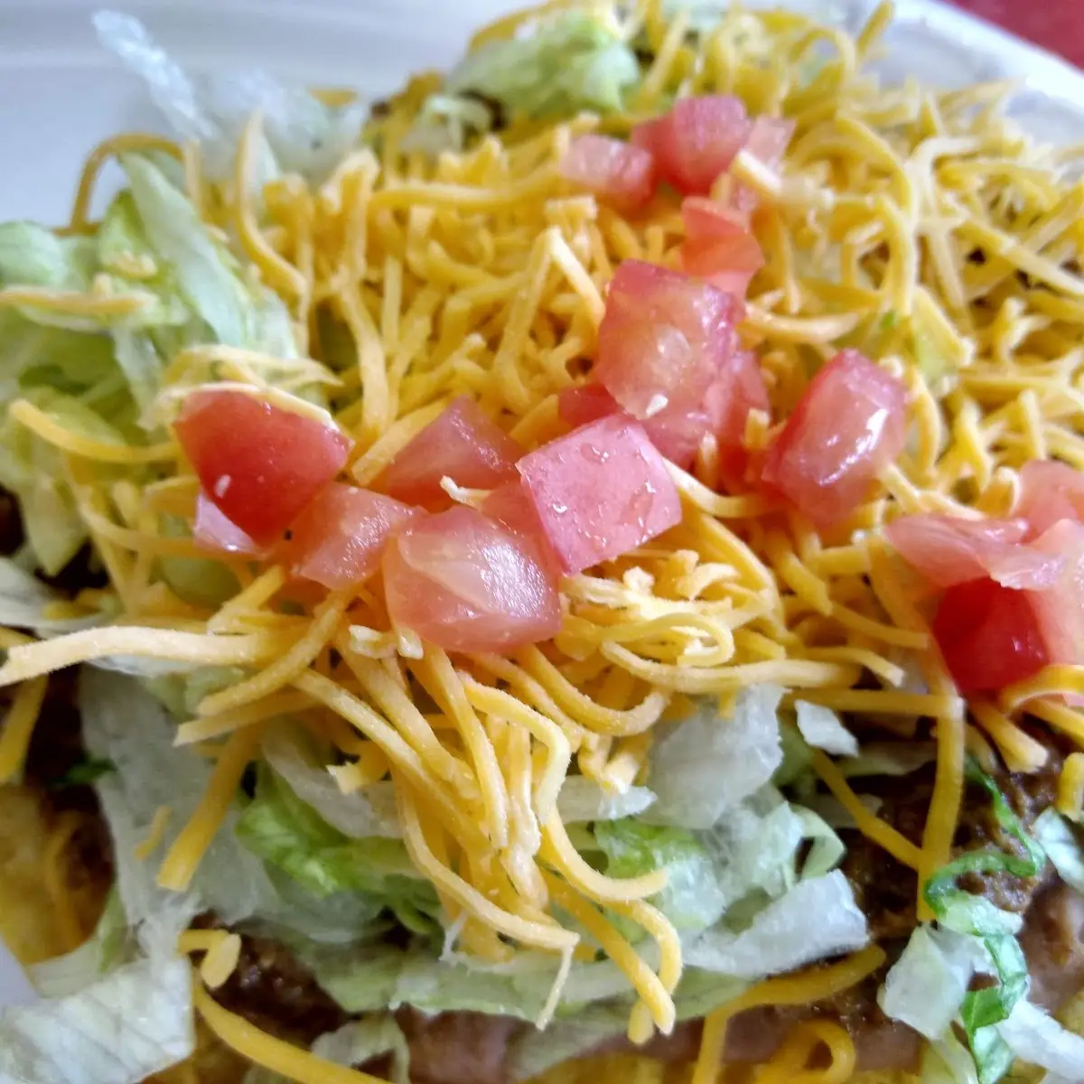 Beef Tostada
