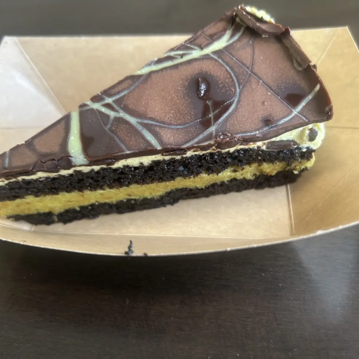 Cake Slice Dubai Chocolate Cake
