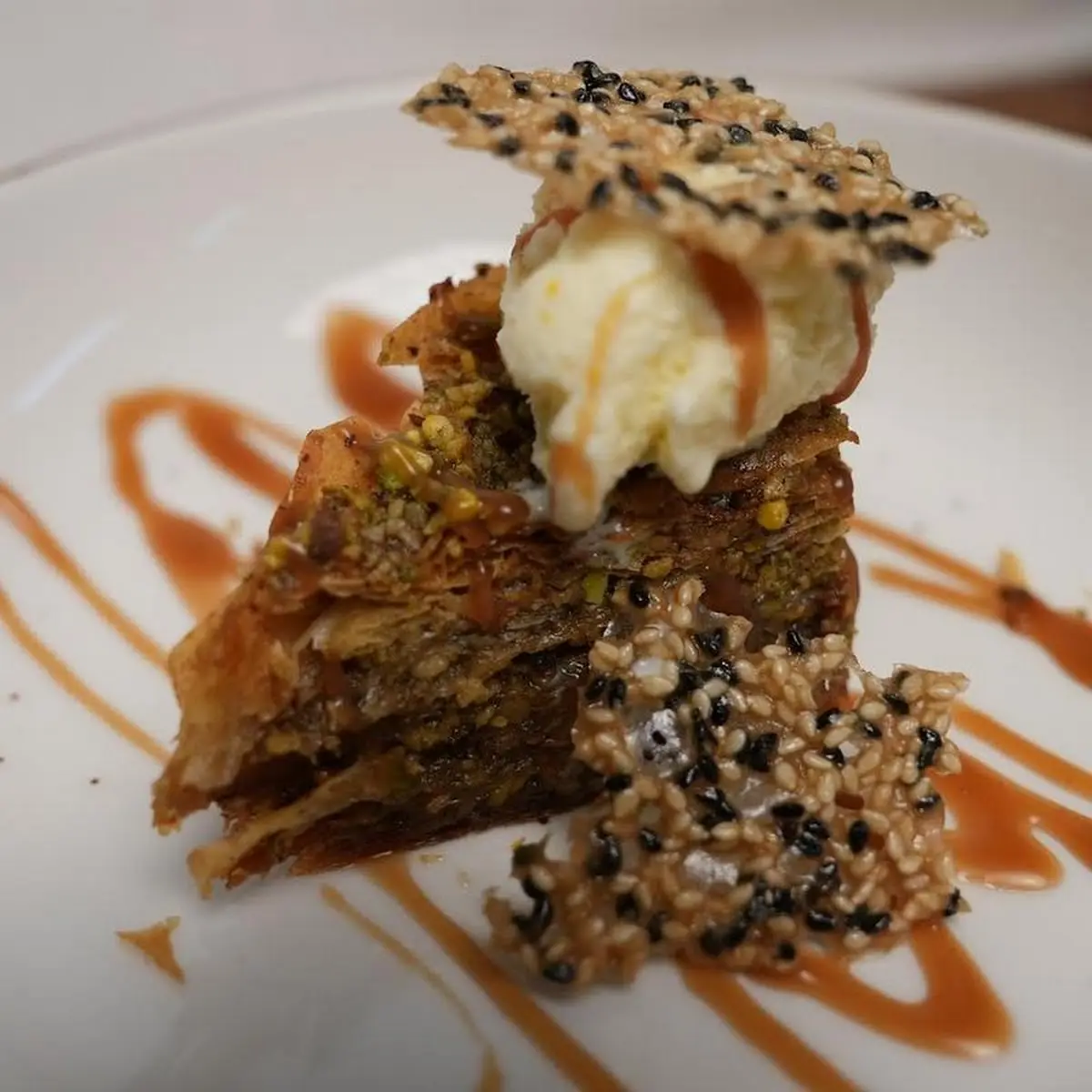 Baklava Sundae