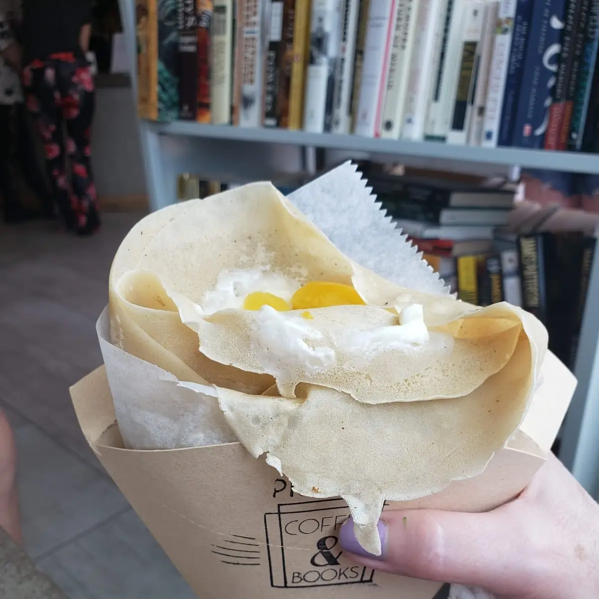 Sweet Cheese Seasonal Fruit Crape