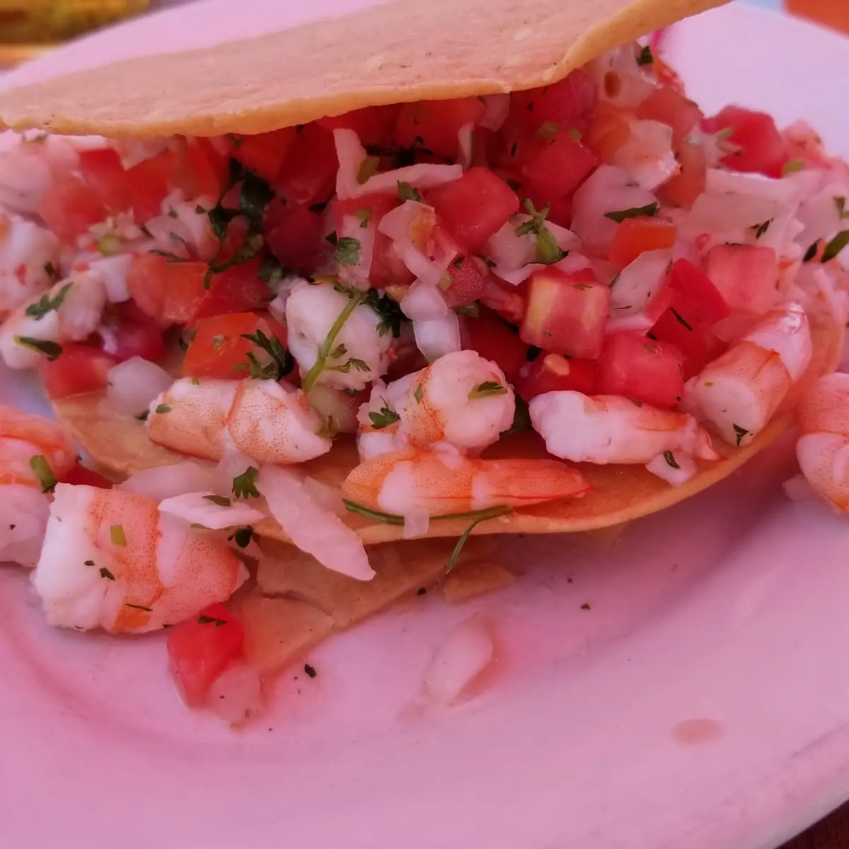 Ceviche Tostada