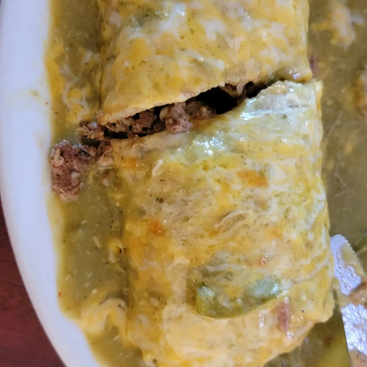 Chile Verde Burrito