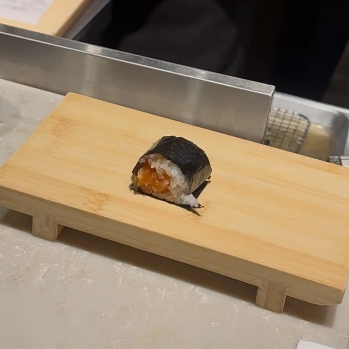 Spicy Salmon Handroll