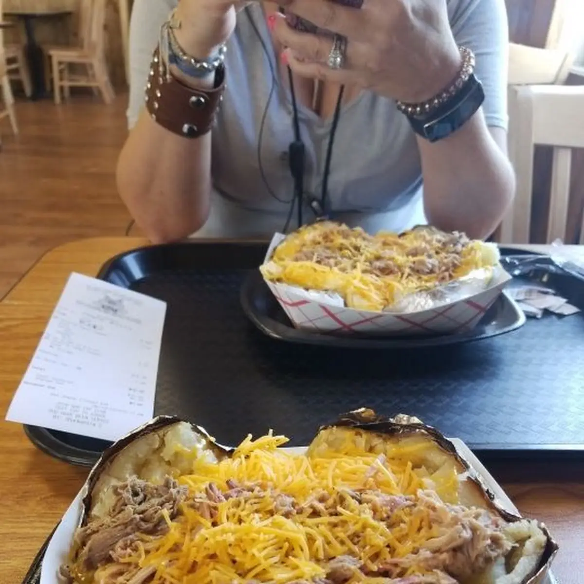 Loaded Pork Baked Potato