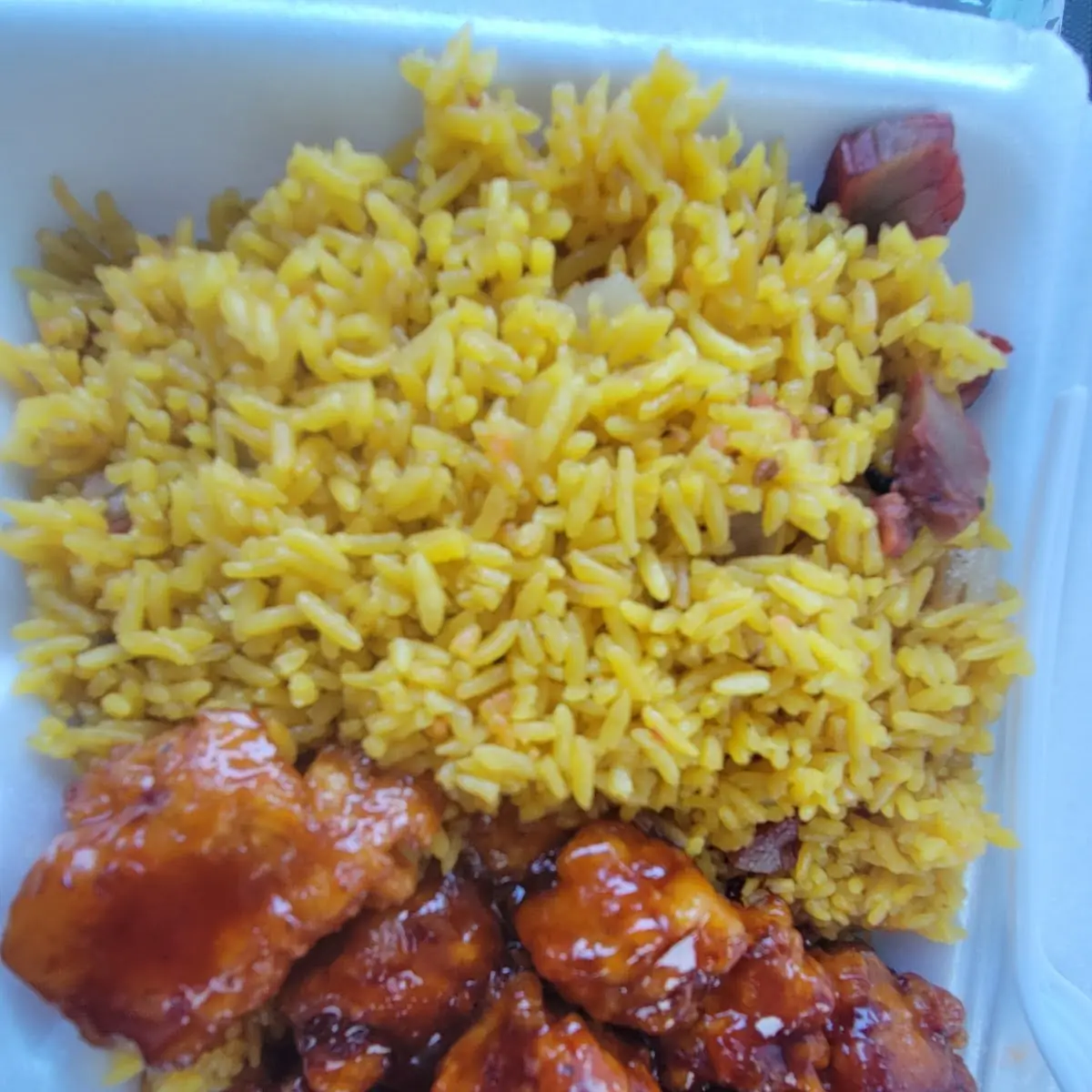 Fried Chicken Wings w Fried Rice
