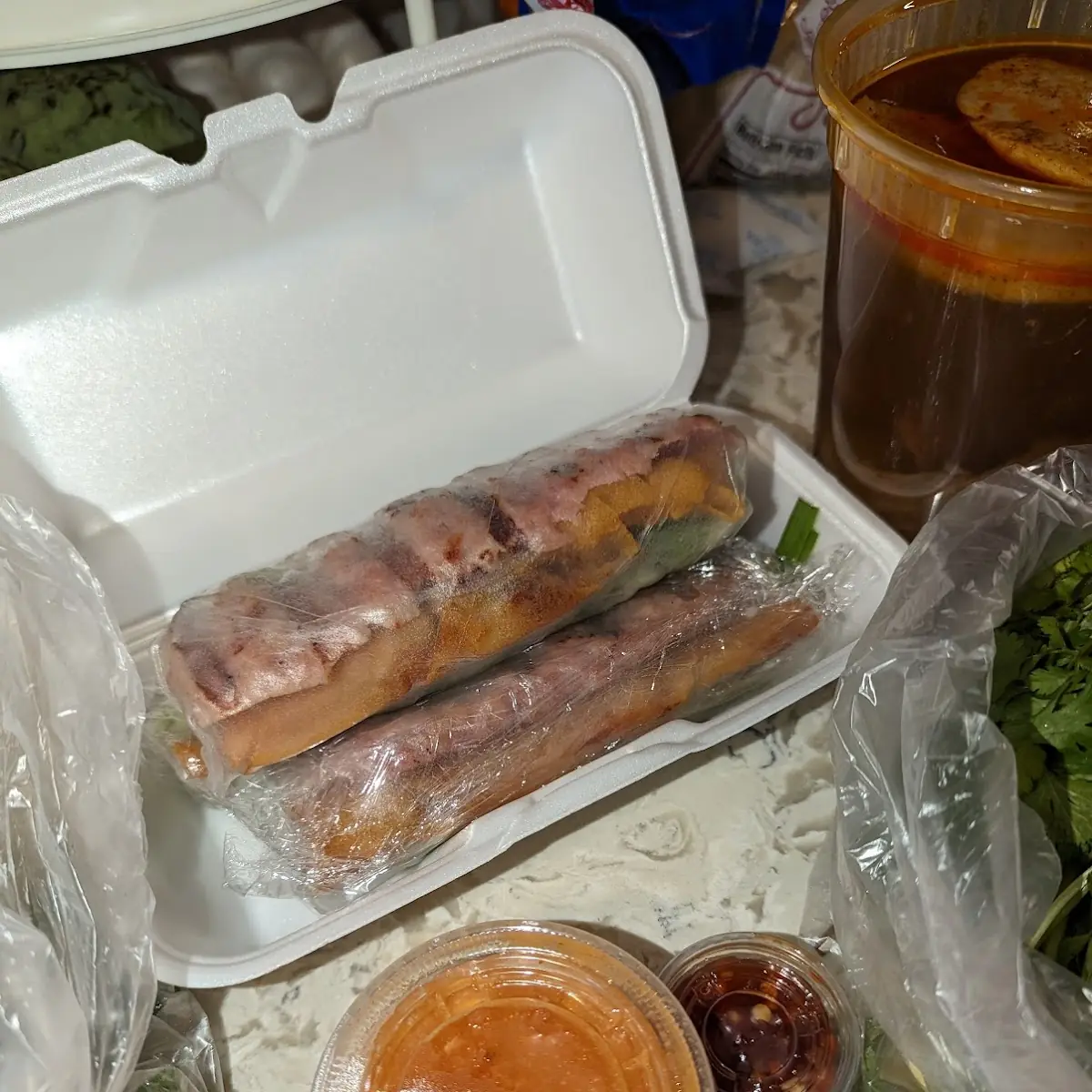 Pork Spring Roll to Go