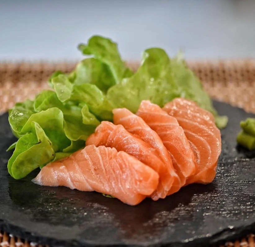 Aburi Salmon Nigiri 4 Peices, Sushi Kasumi