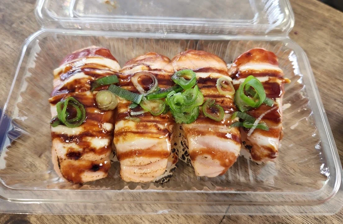 Aburi Salmon Sushi, Sushi Kasumi