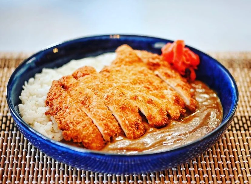 Chicken Katsu Curry Rice Bowl, Sushi Kasumi