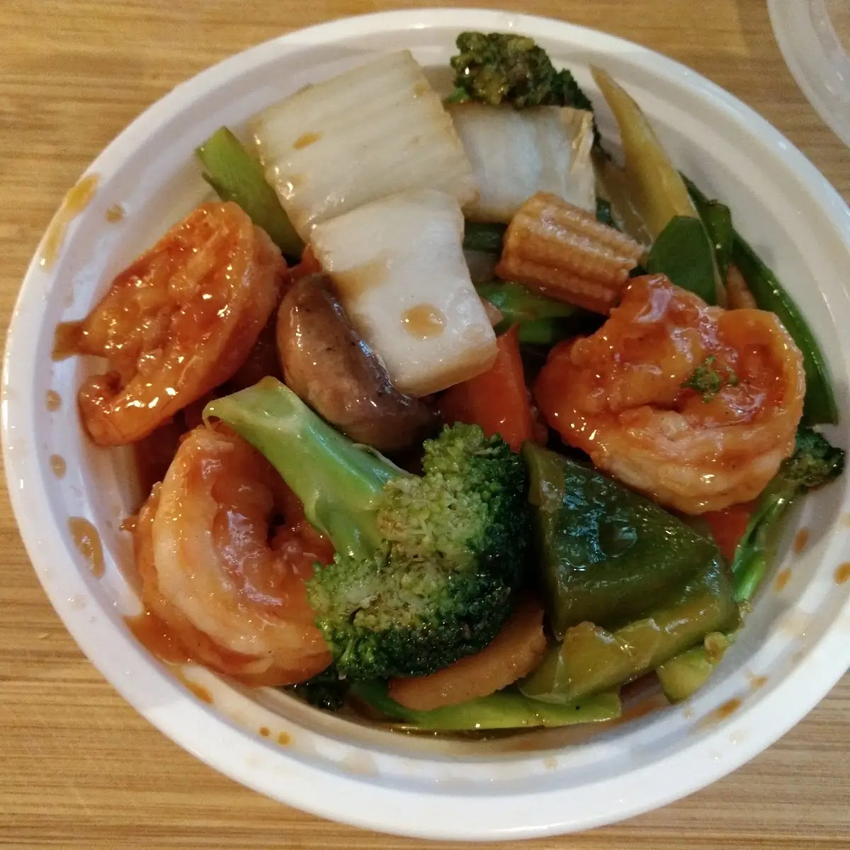 Shrimp with Mixed Vegetables