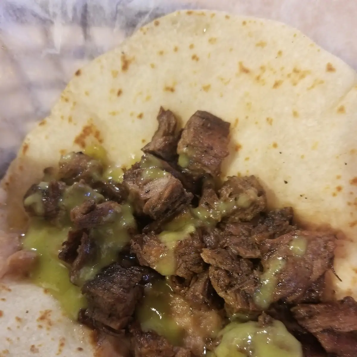 Carne Guisada Taco