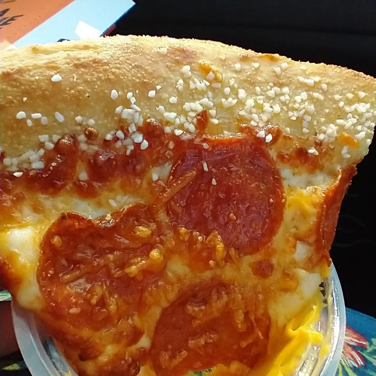 Incorrectly Made Pretzel Crust Pizza