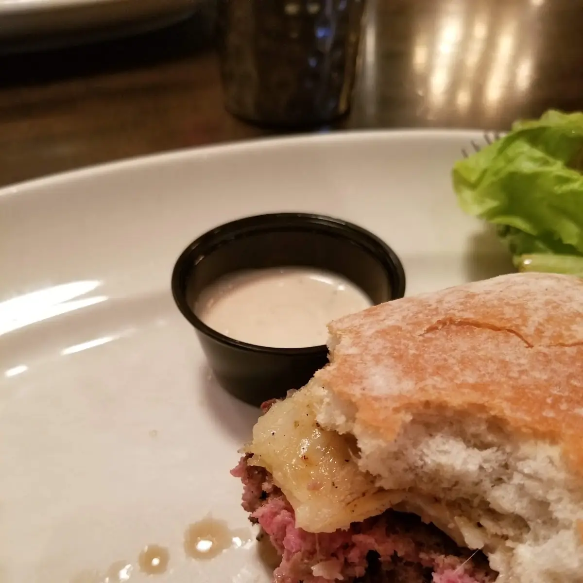 Burger Ordered Medium Rare
