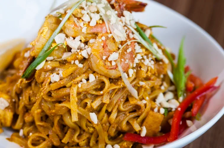 Famous Pad Thai, Thai Room - Cabbagetown