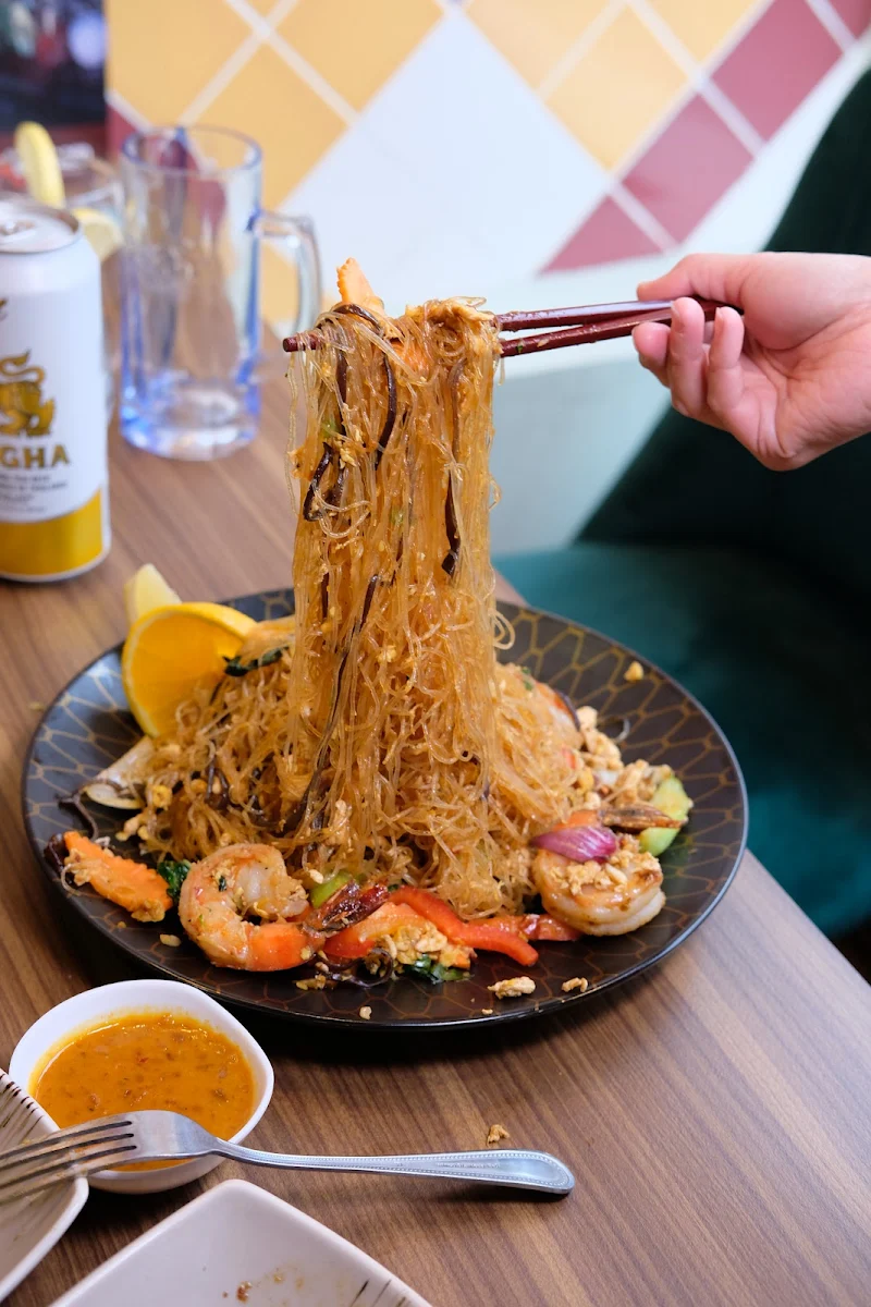 Stir-Fried Glass Noodles, Thai Room - Cabbagetown