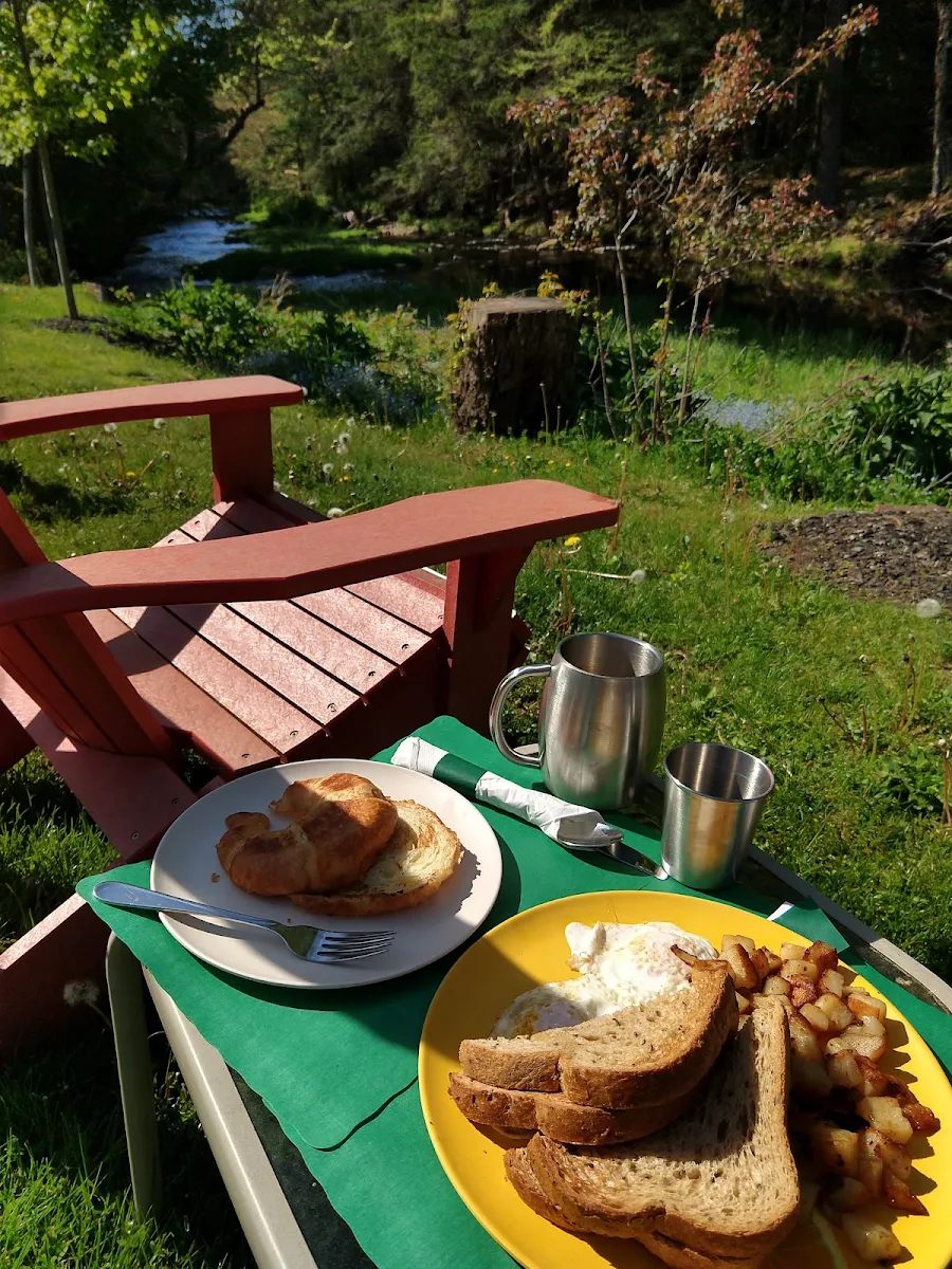 The Jolly Bear Breakfast Plus Toasted Croissant