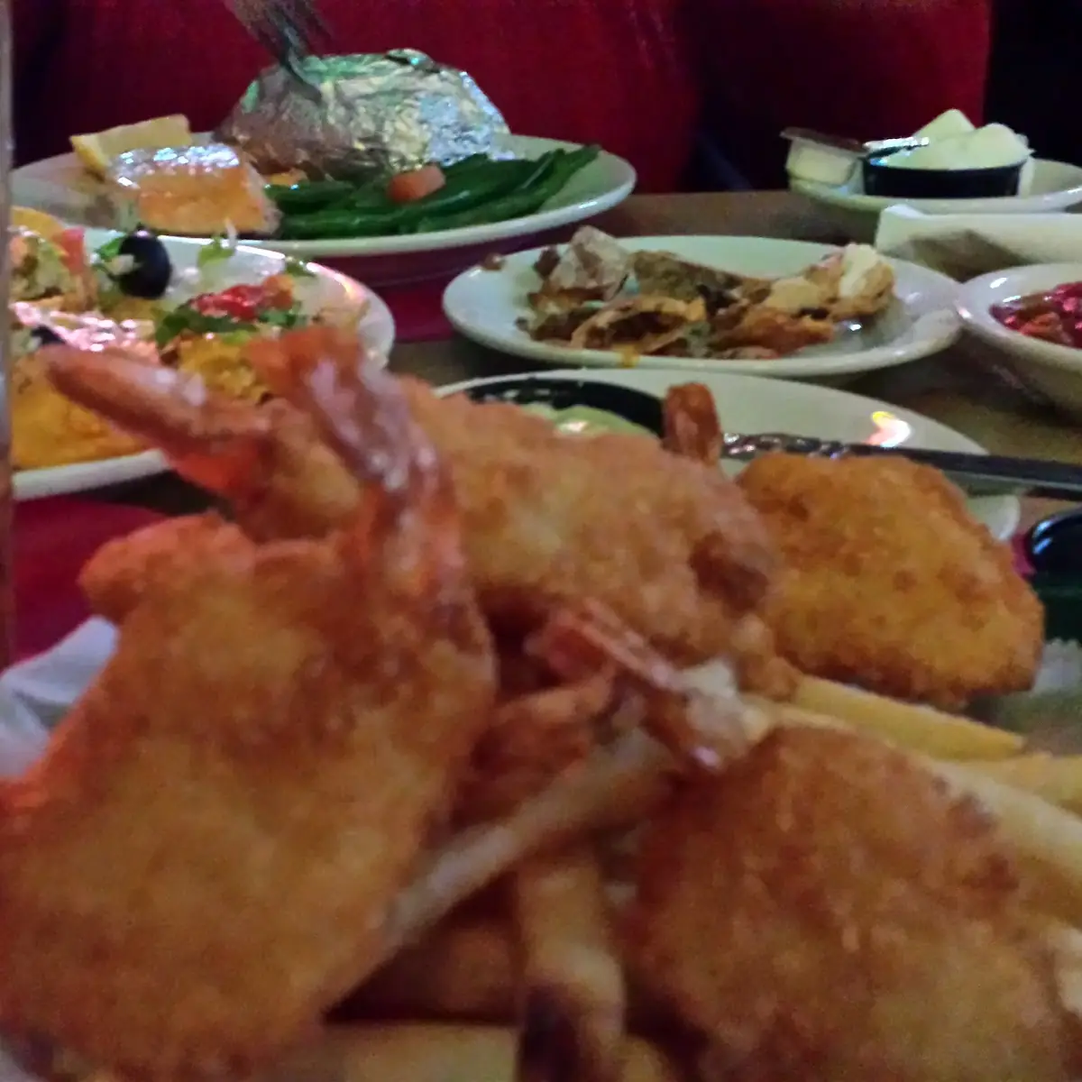 Fried Shrimp Platter