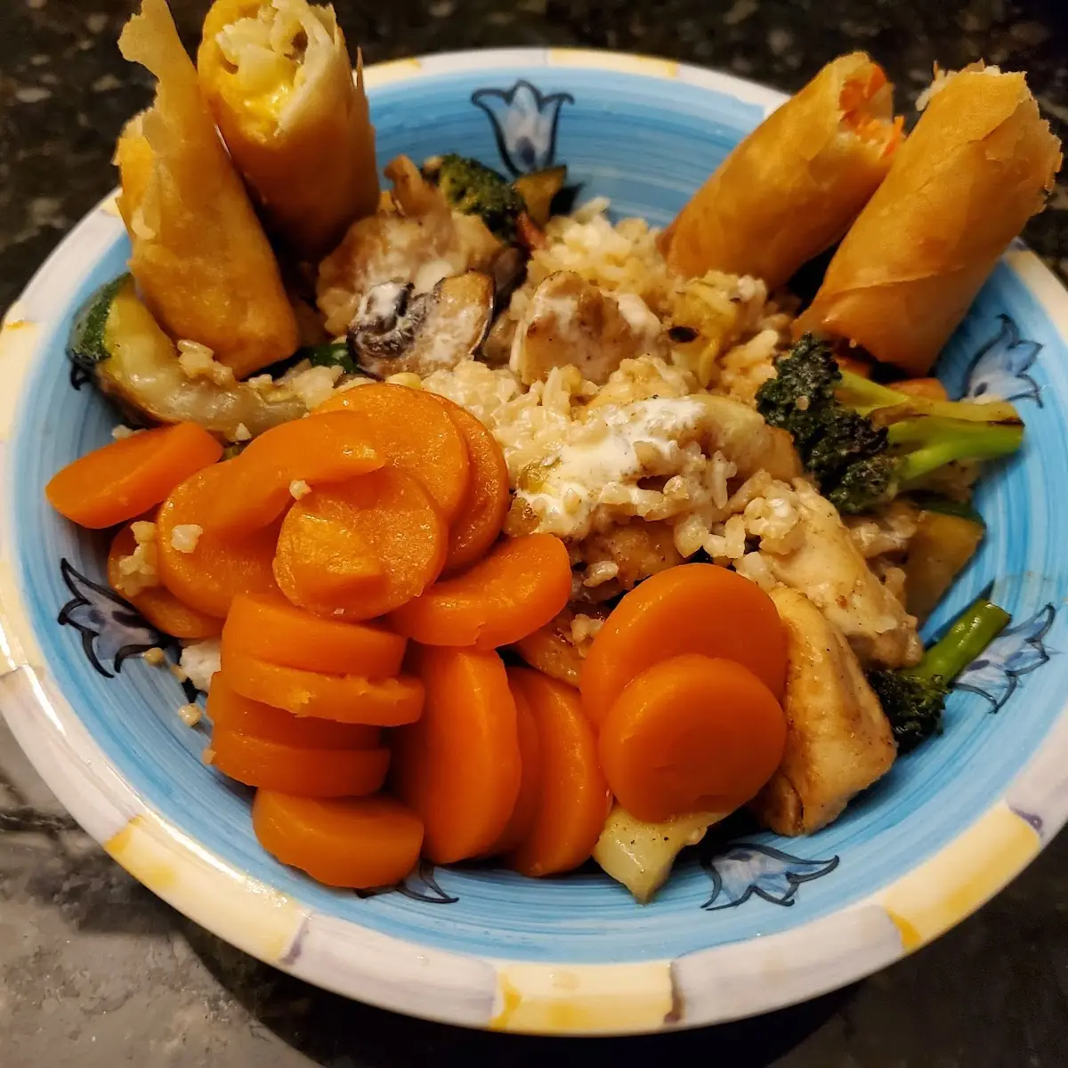 Cheese Steak Spring Rolls