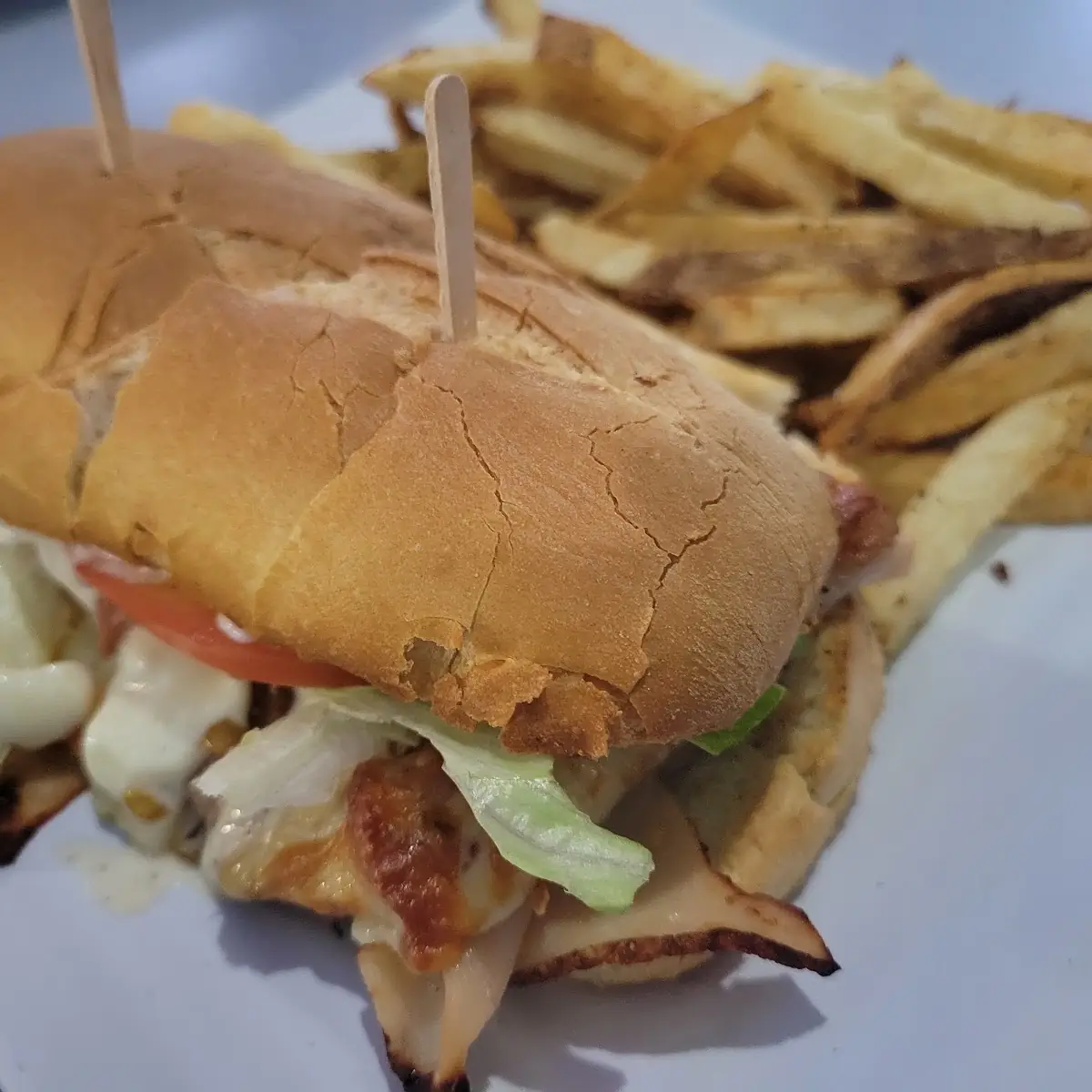 Turkey Bacon Ranch Sandwich