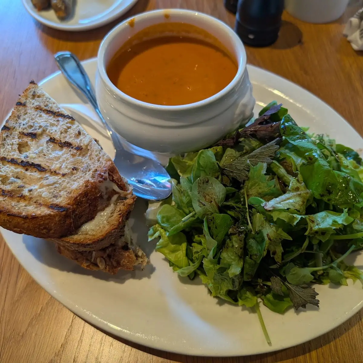 Tomato Bisque & Grilled Cheese