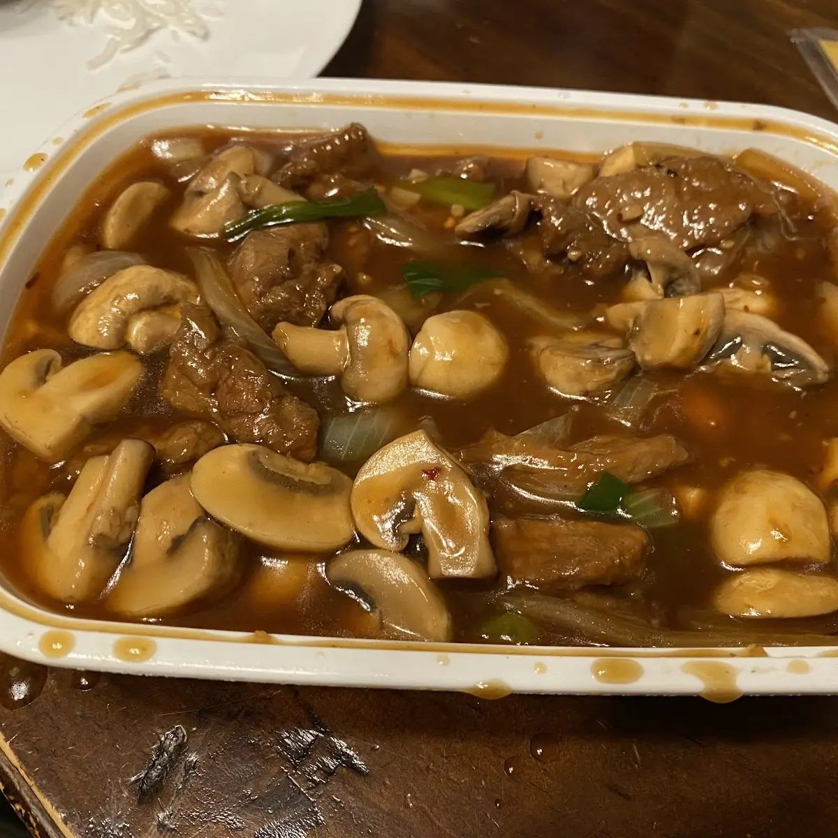 Beef w Straw Mushroom