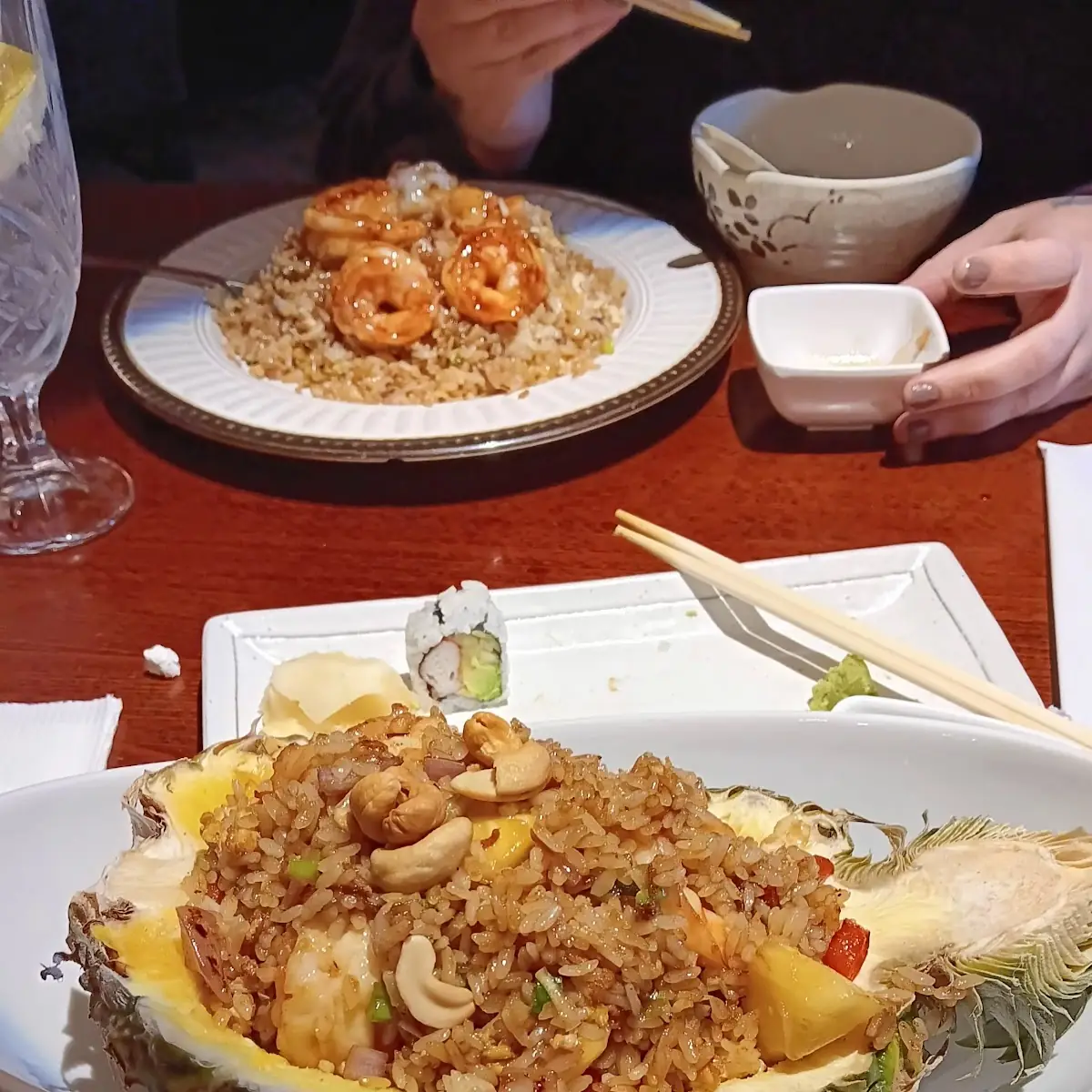 Pineapple Chicken Fried Rice