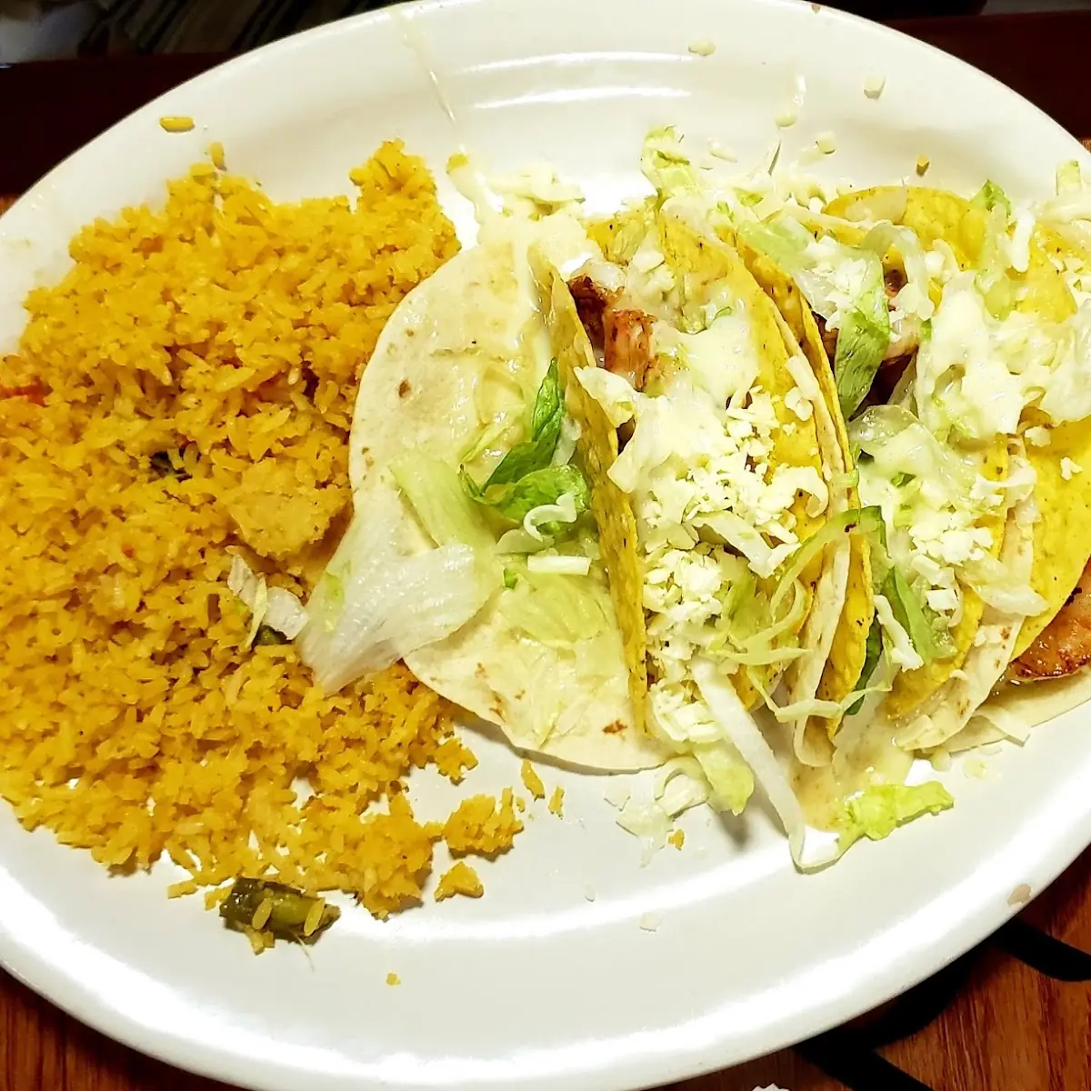 Chicken Taco Plate