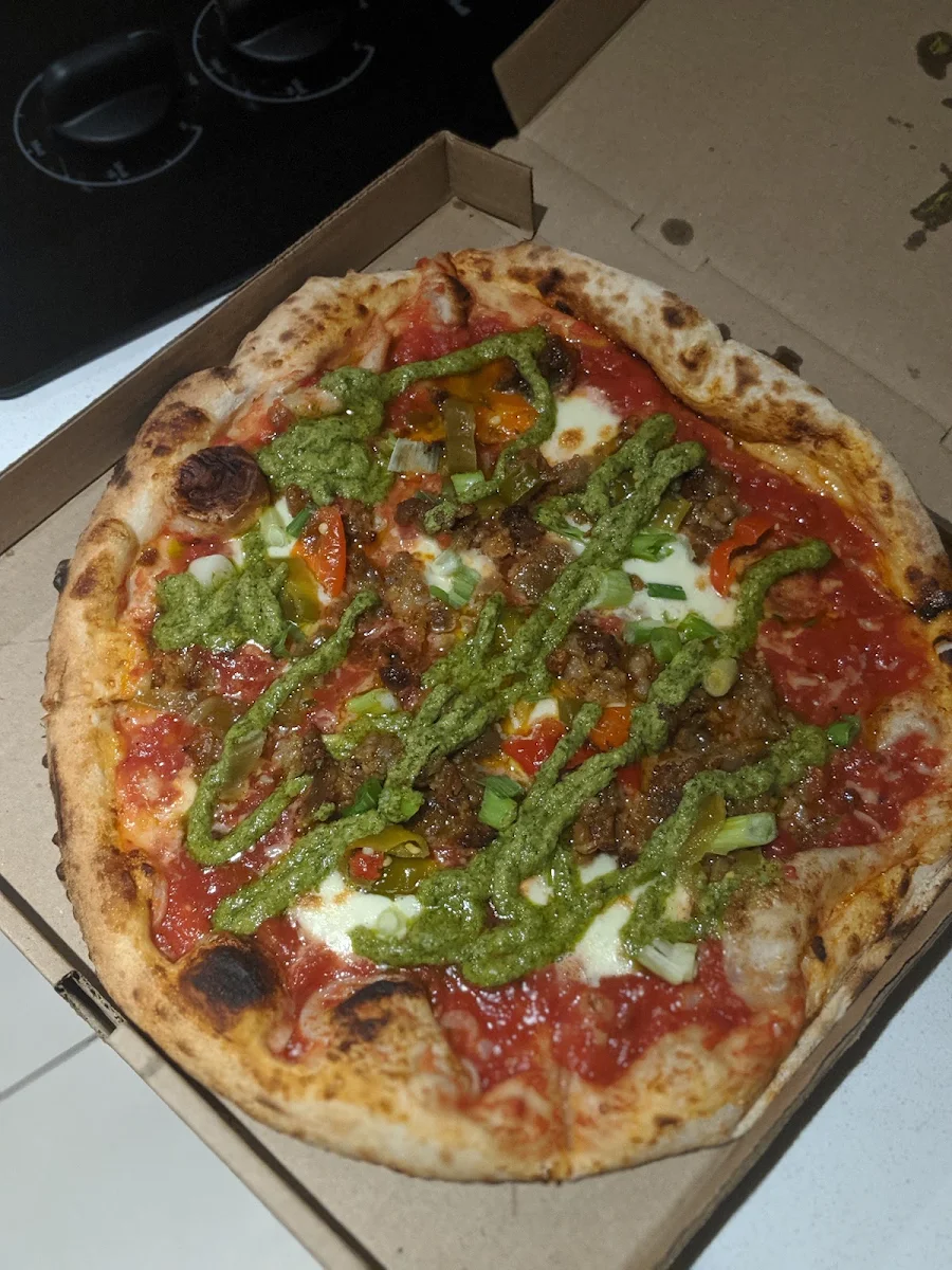 Mild Italian Sausage Pizza, Pizzéria NO.900 - Peel, Montréal