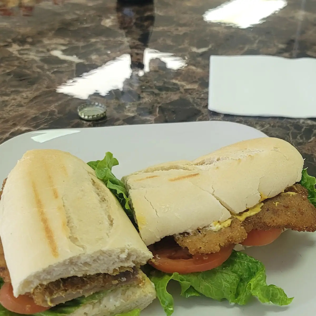 Schnitzel Sandwich