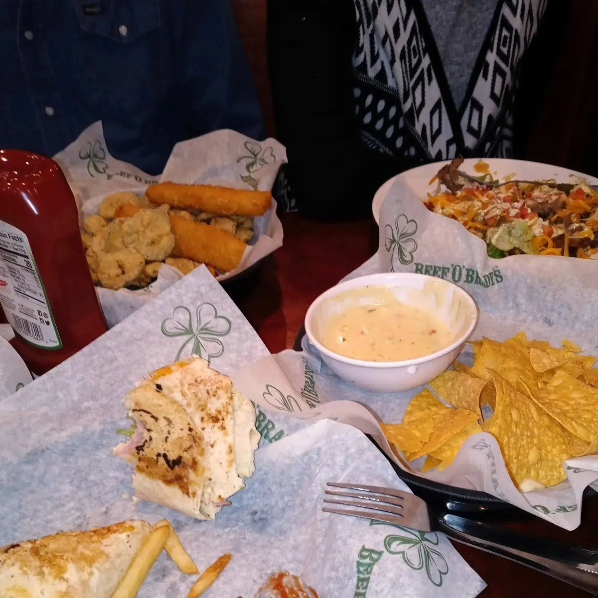 Club Wrap Feista Bowl Fish & Chips
