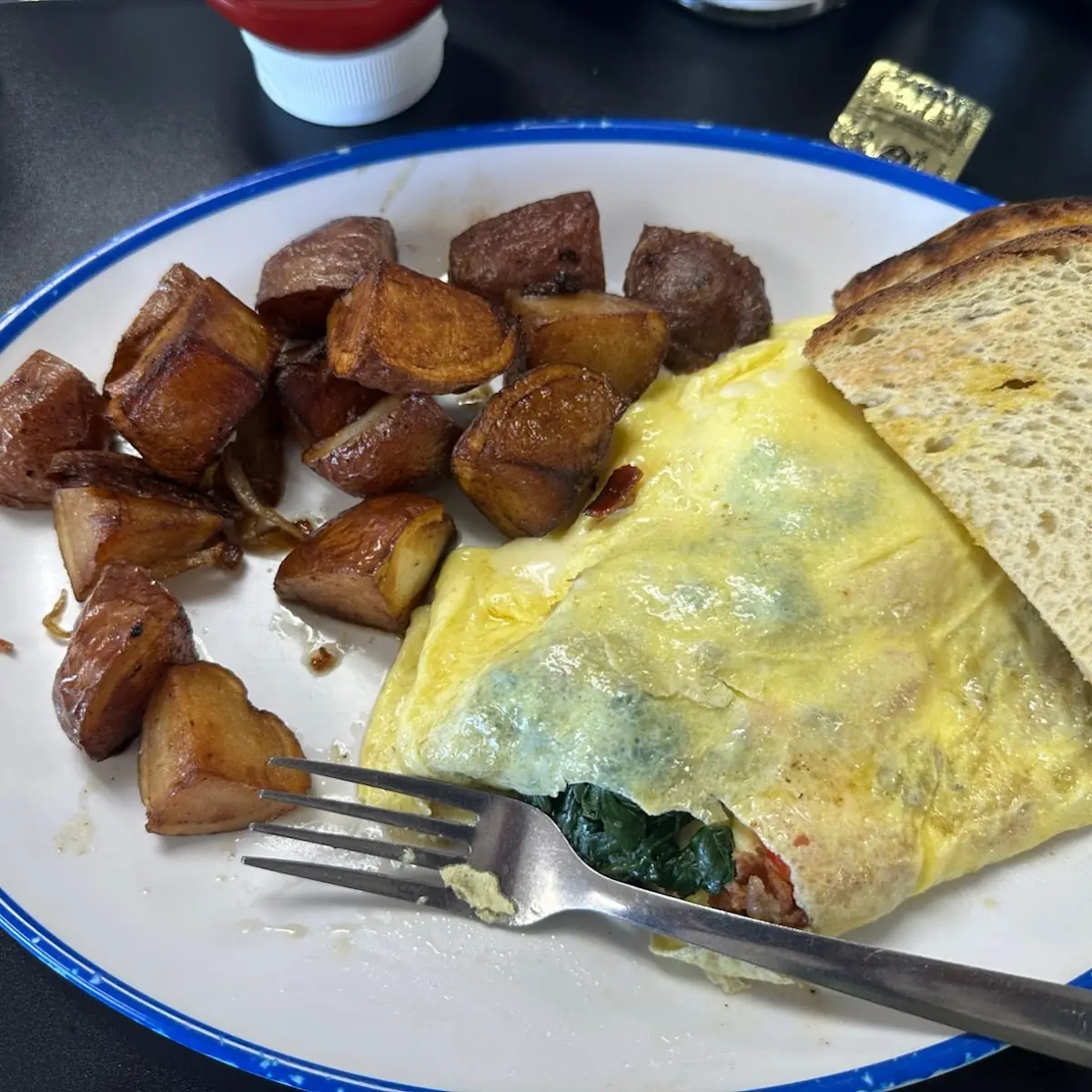 All Meat & Cheese Omelet
