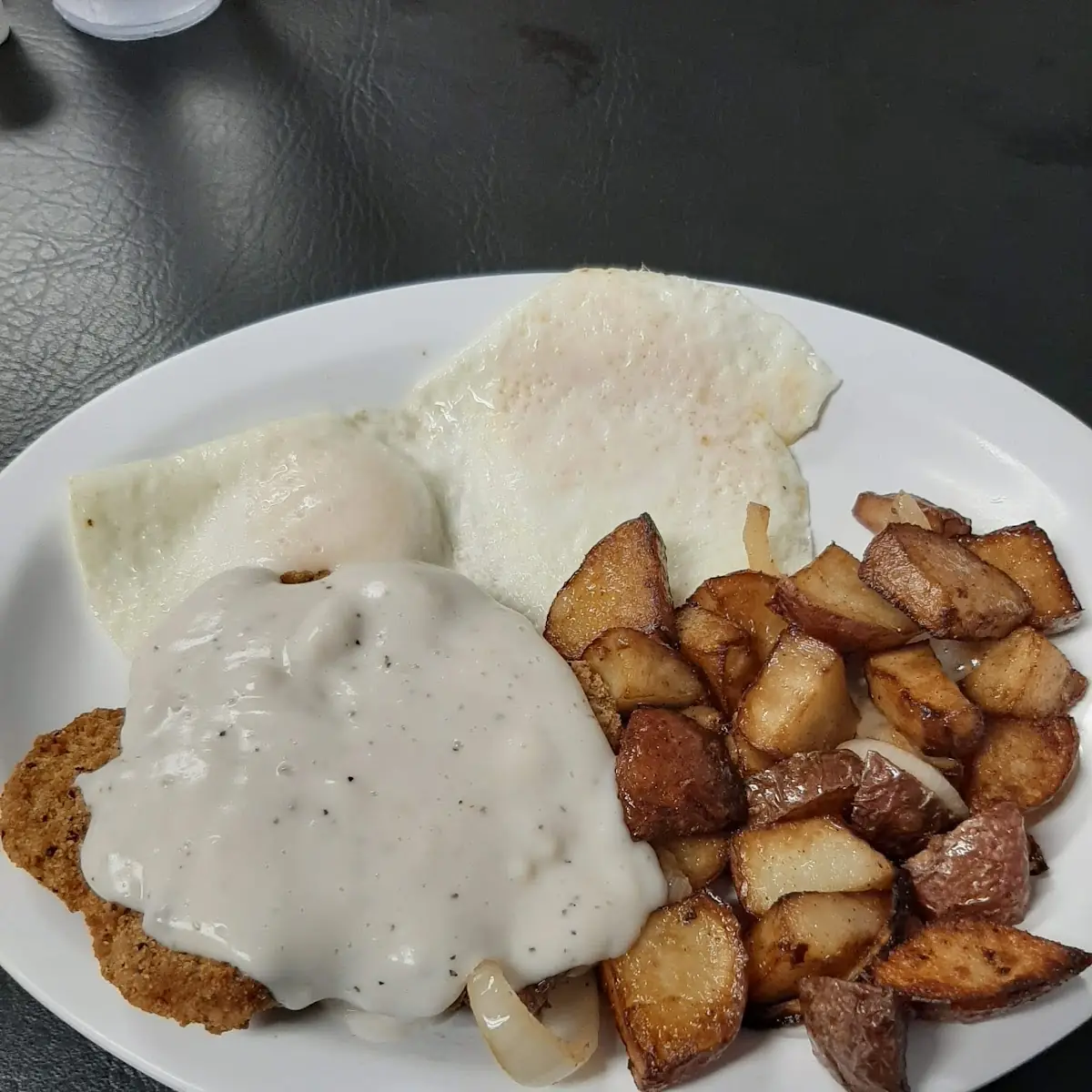 Chicken Fried Steak & Eggs