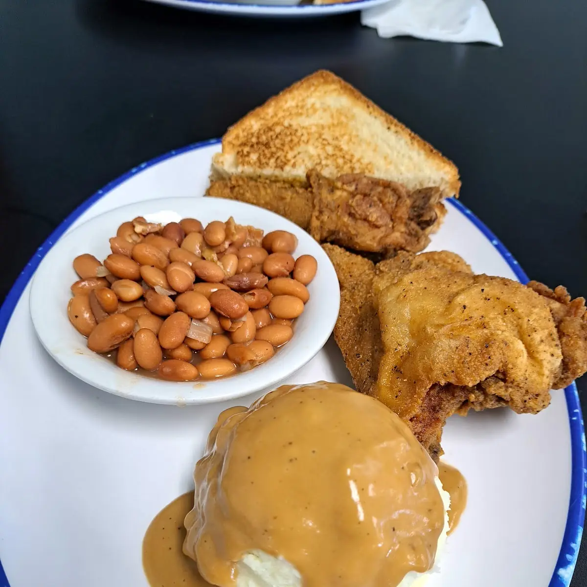 Fried Chicken & Mashed Potatoes and Gravy