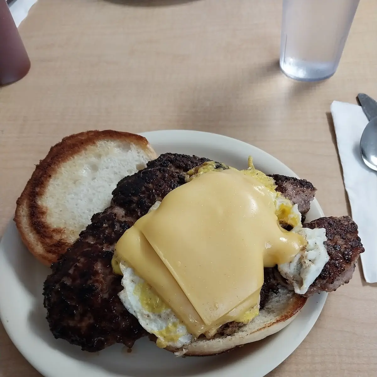 Sausage Egg and Cheeze