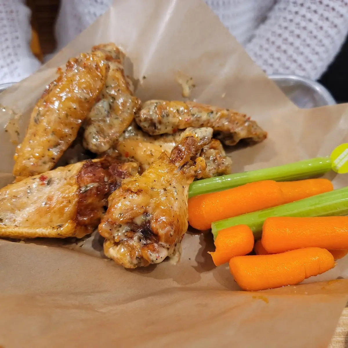 Garlic Parmesan Wings