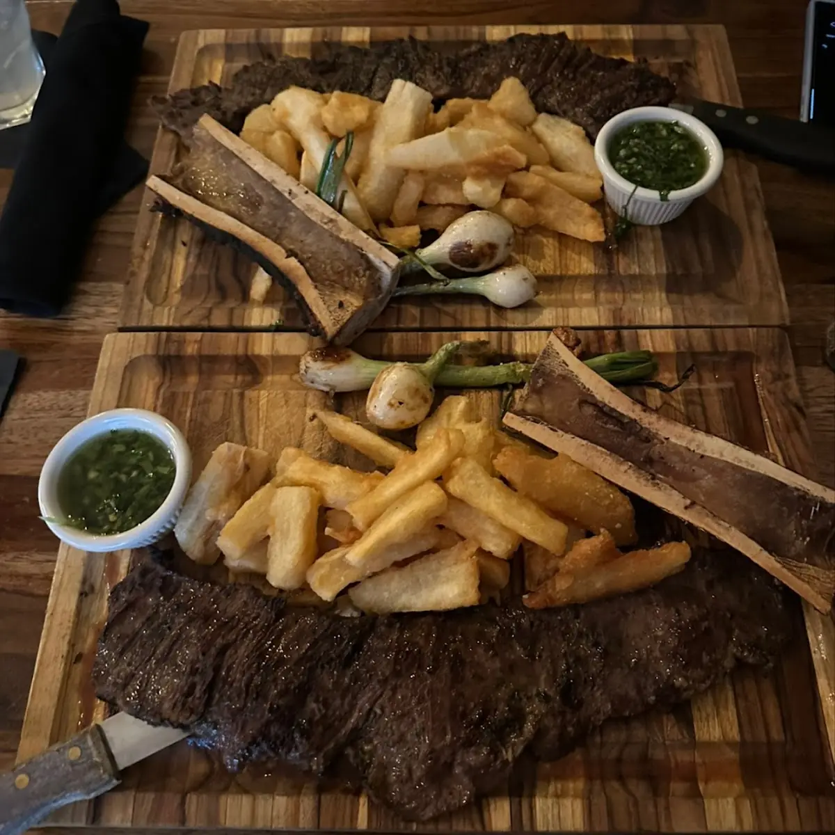 Yuca Fries with Chimichurri
