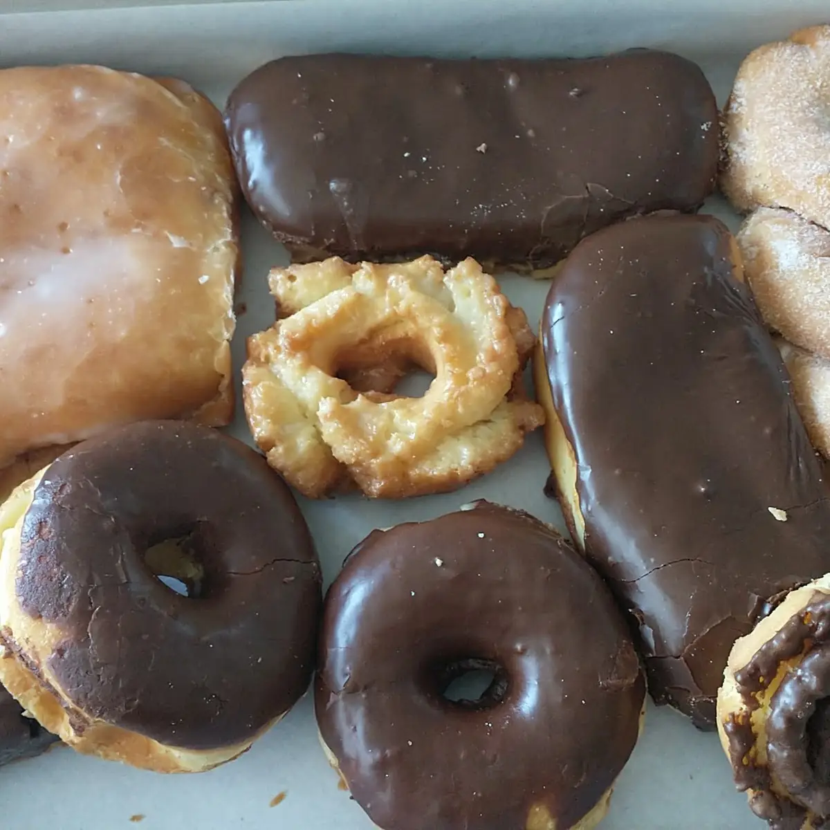 Old Fashioned Donut Chocolate Donut Twist Buttermilk Biscuit Apple Fritter