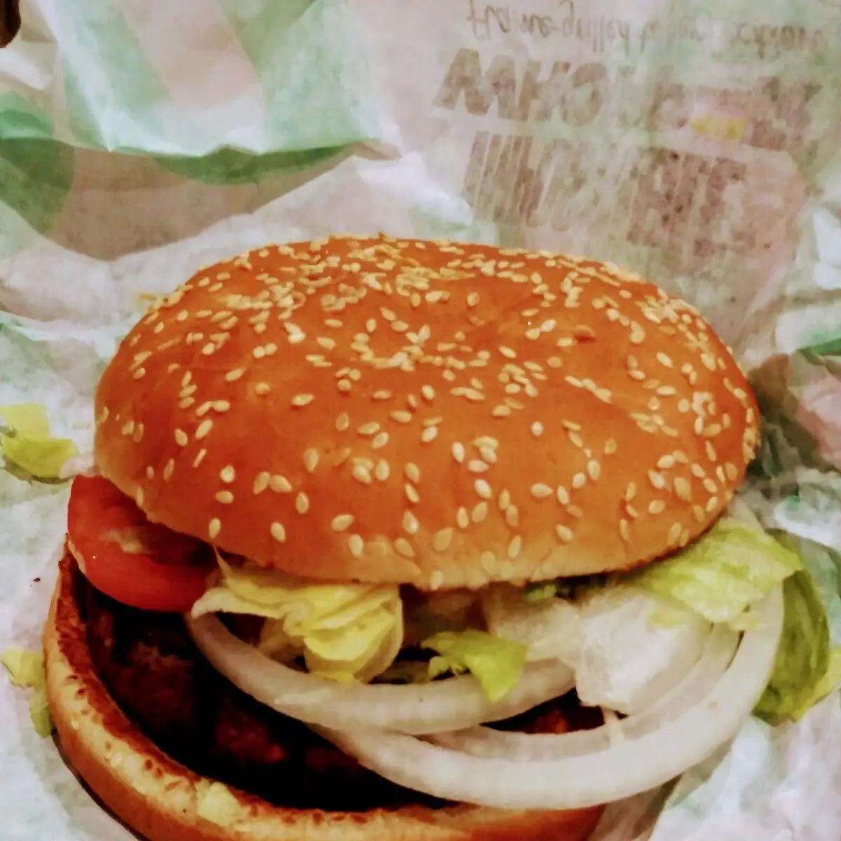Impossible Whopper Plant Based