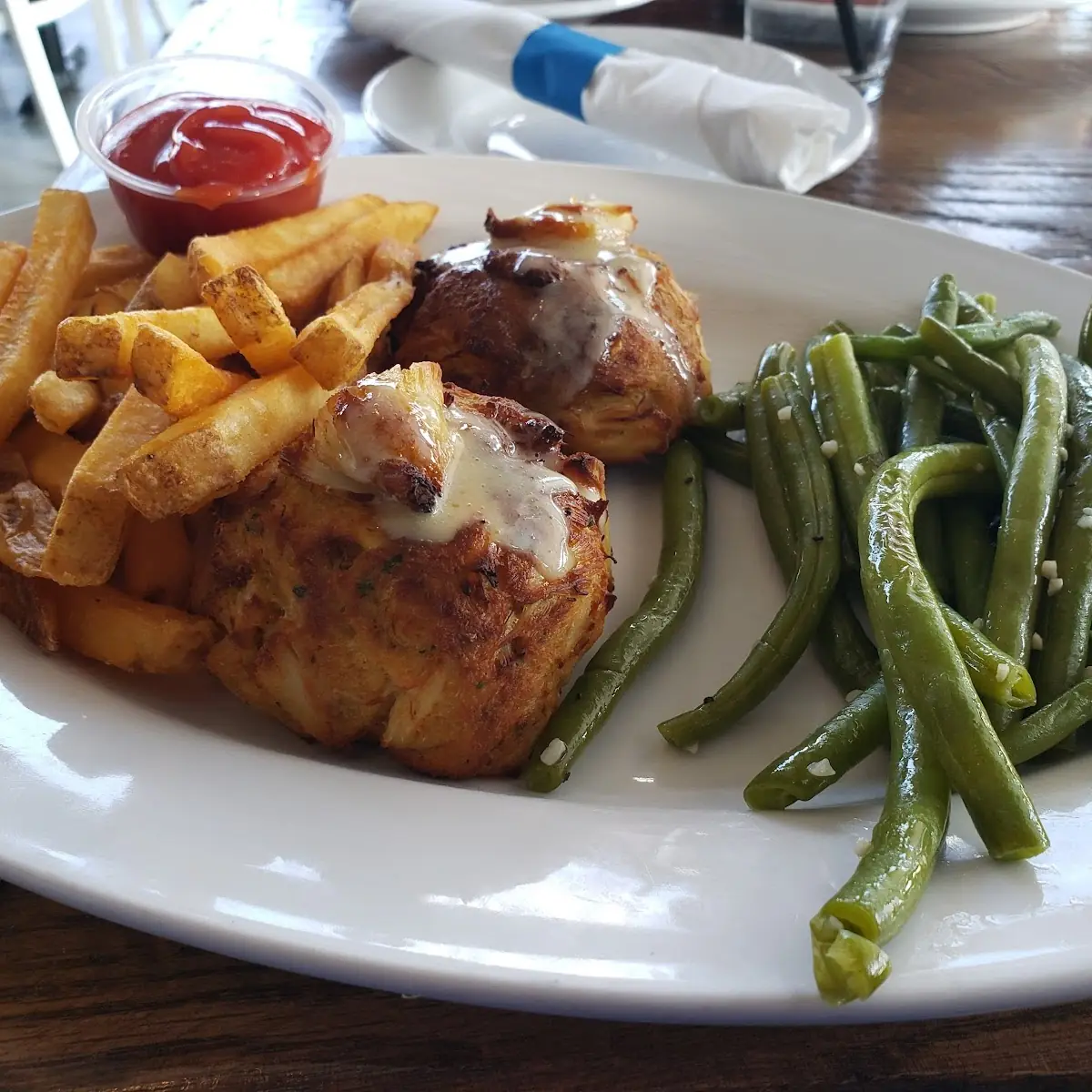 Crab Cake Dinner