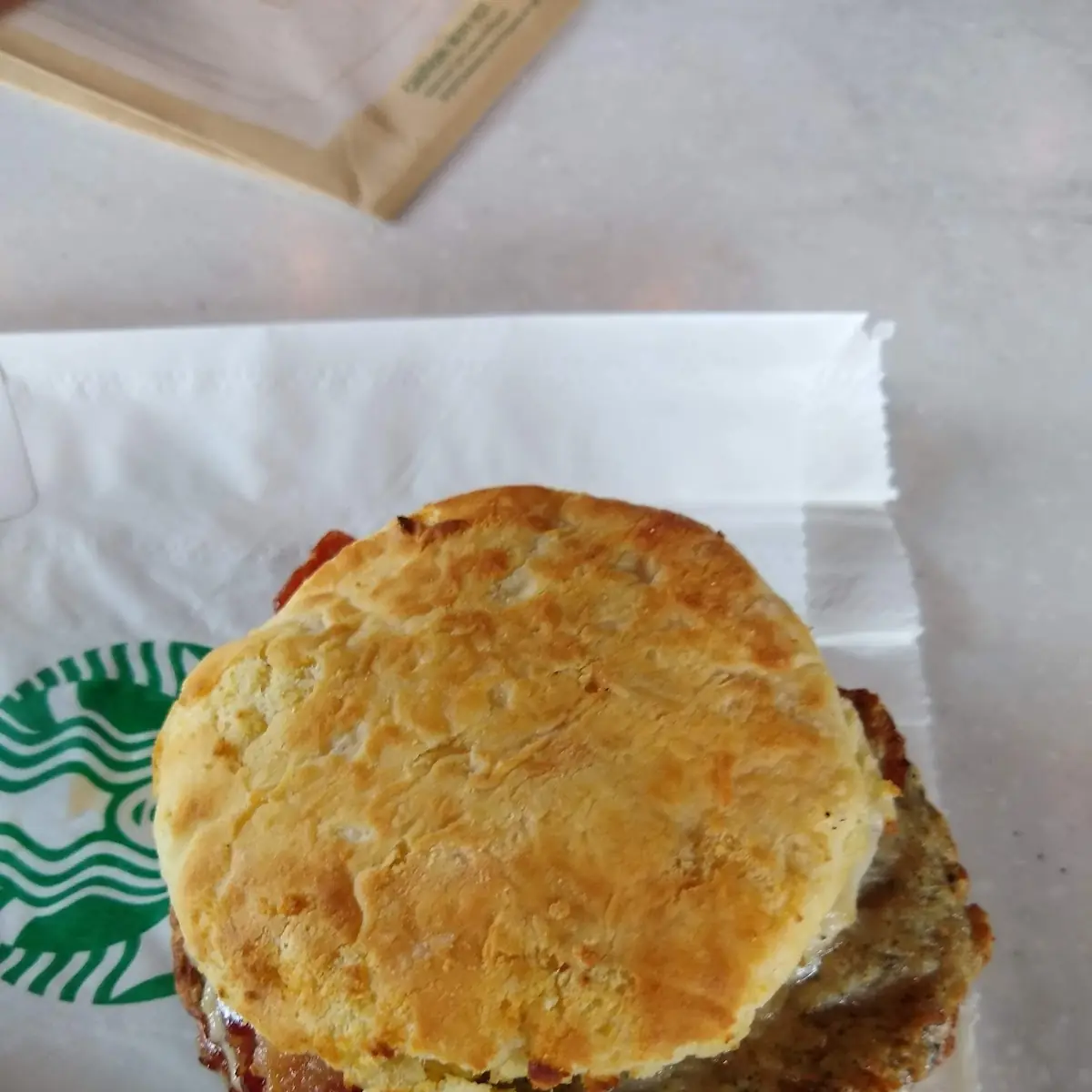Reduced-Fat Turkey Bacon & Cage Free Egg White Sandwich