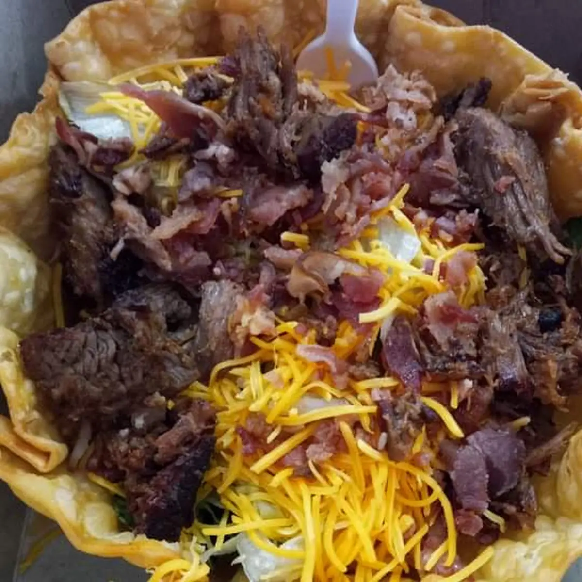 Ranch House Salad & Beef Brisket