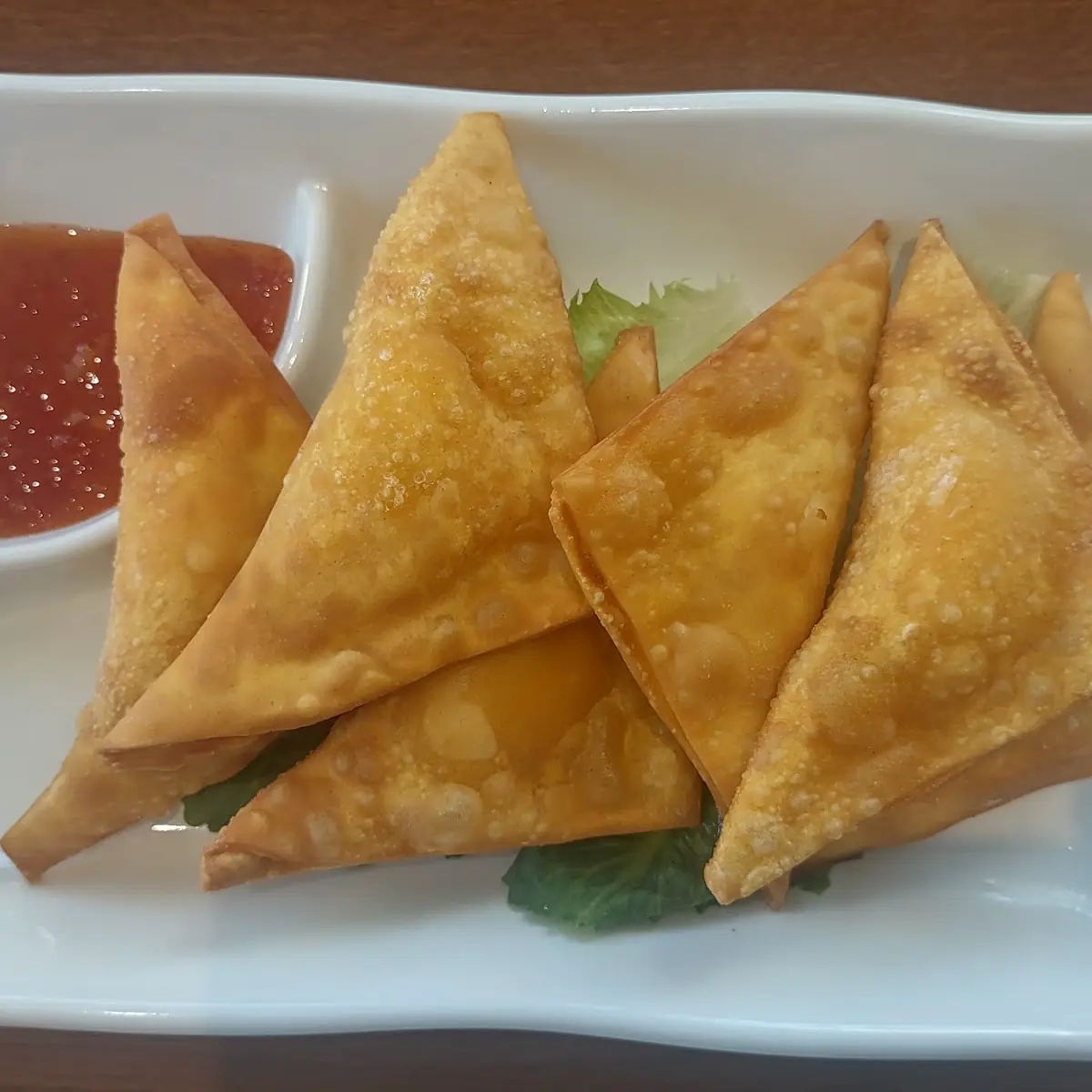 Crab Rangoon 6 Pieces