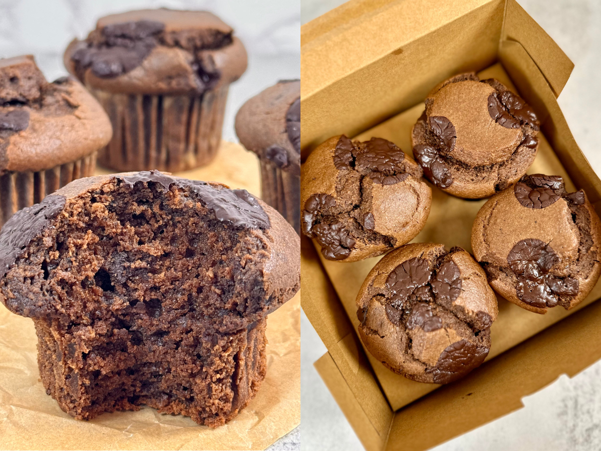 Double Chocolate Muffins