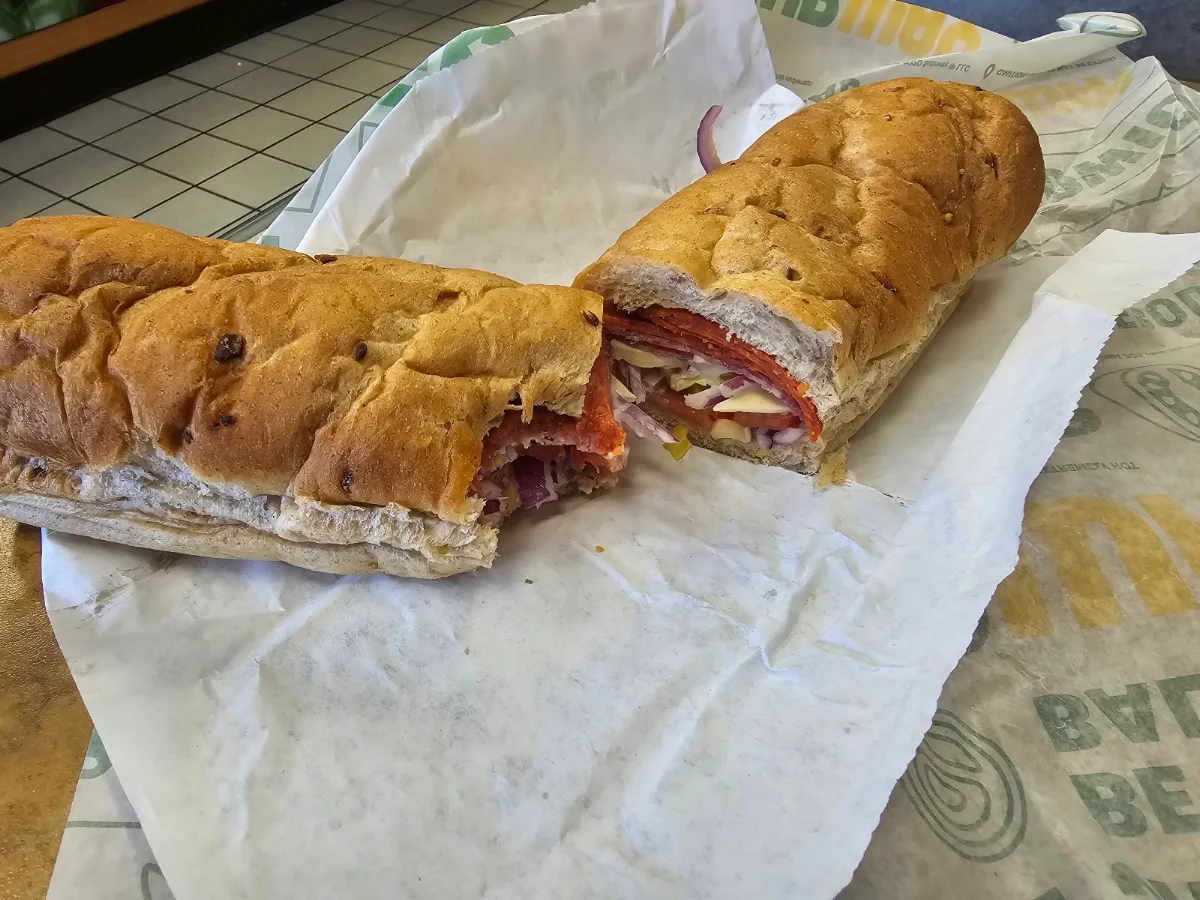 Triple Meat Pizza Sub