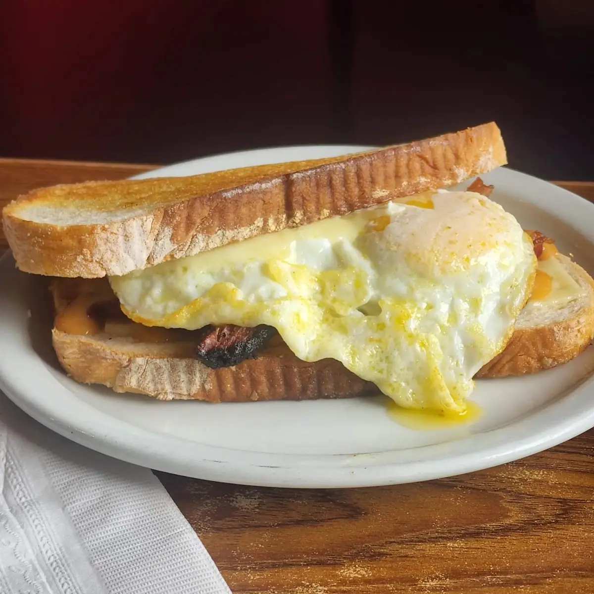 55 Scrambled Eggs & Cheddar Breakfast