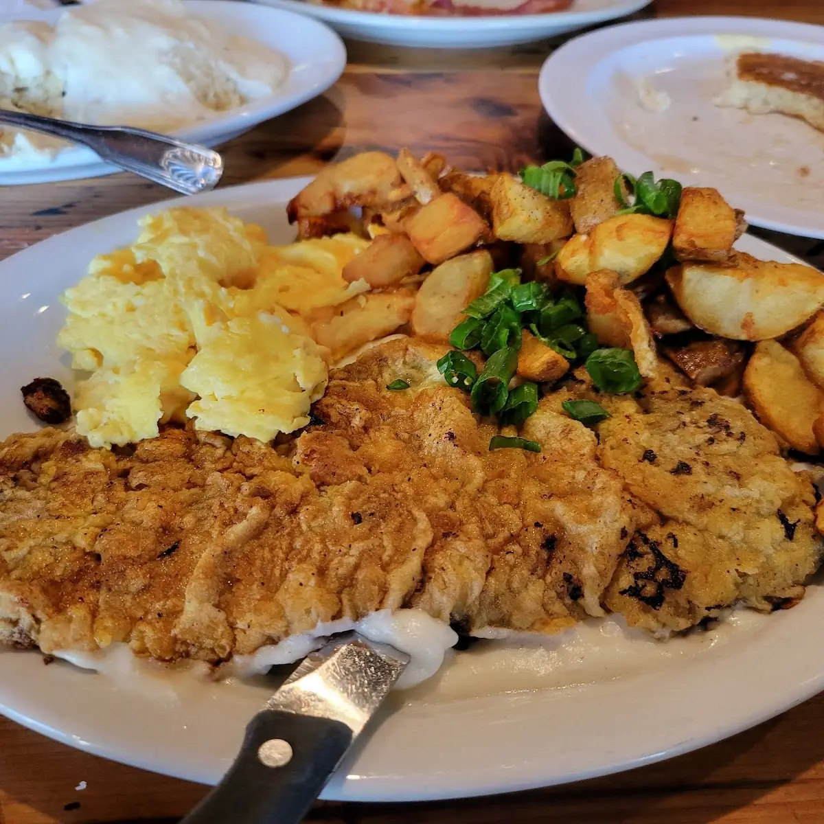 Chicken Fried Steak & Eggs