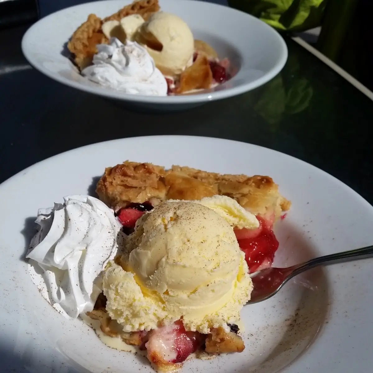 Mountain Berry Pie Ala Mode