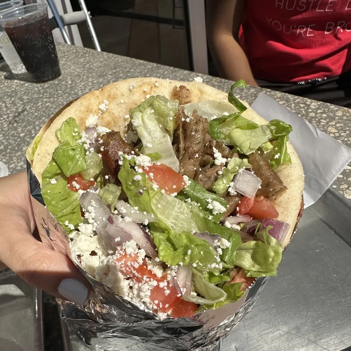 Mixed Gyro Wrap