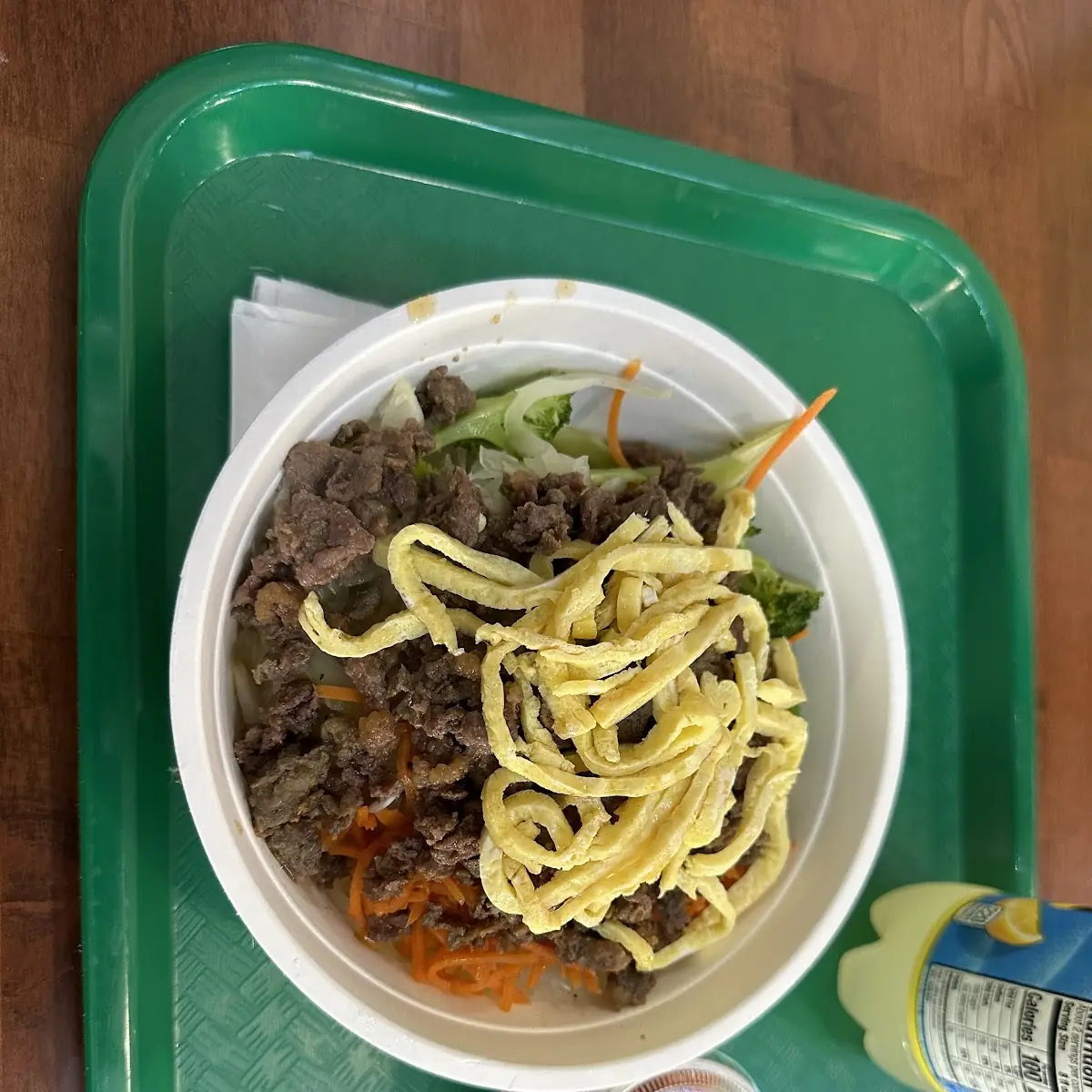 Bulgogi Bowl with Rice and Vegetables