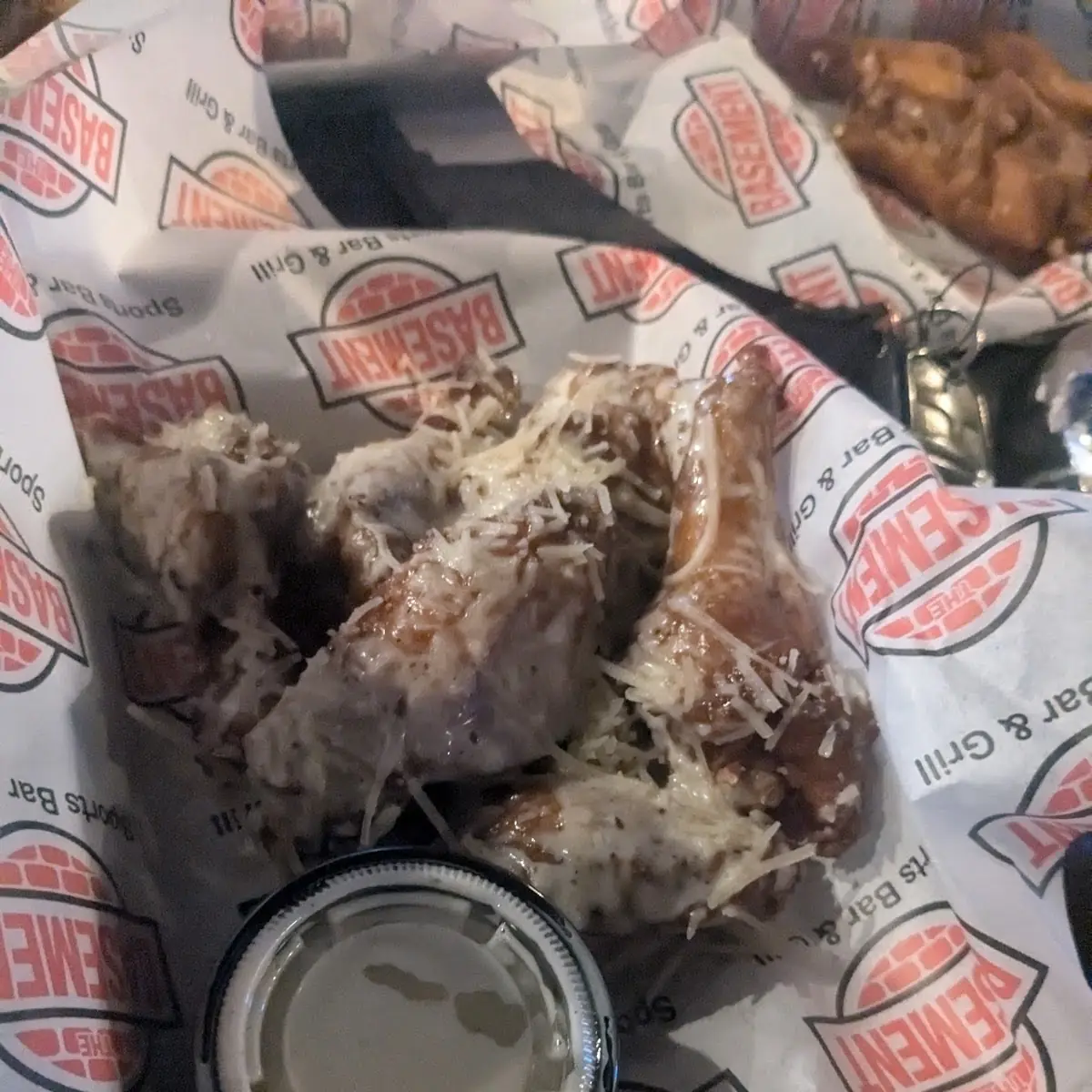Catered--50 Count Traditional Bone in Wings